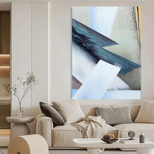 Abstract Design Oil Painting Wall Art Picture  Hand Painted Drawn Canvas Hot Selling For Living Room Bedroom,31inx47in,No Frame