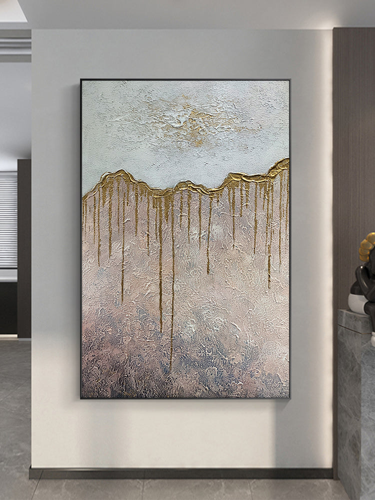 Free Shipping Hot Sale Handmade Abstract Oil Painting Modern Wall Art On Canvas Mural Living Room ,31inx47in,No Frame