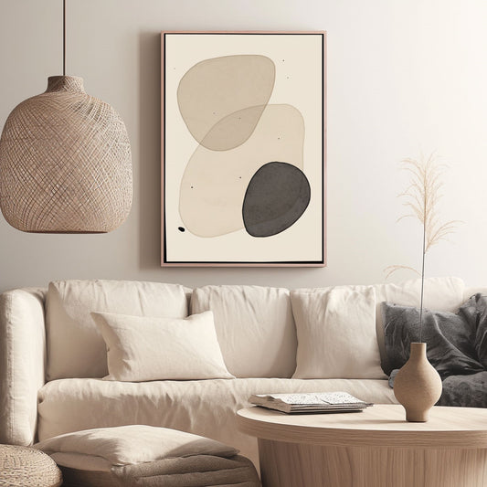 Handpainted Abstract Wall Art Painting Decorative Painting Aisle Corridor Mural Mooring Hanging Paintingblackwhite1inx47in,No Frame
