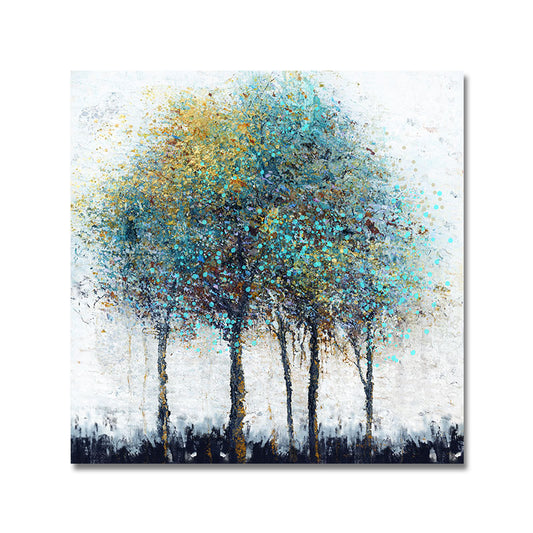 Colorful Tree Wall Art Pictures Abstract Landscape Paintings On Canvas  Hand Painted Oil Painting For
