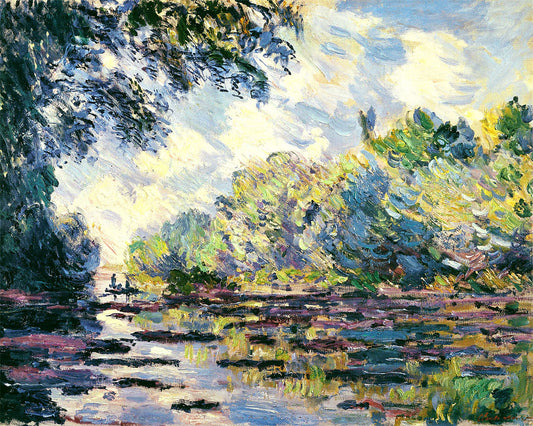 Oscar-Claude Monet Hand painted Oil Painting Canvas Wall Art For Home Living Room #078