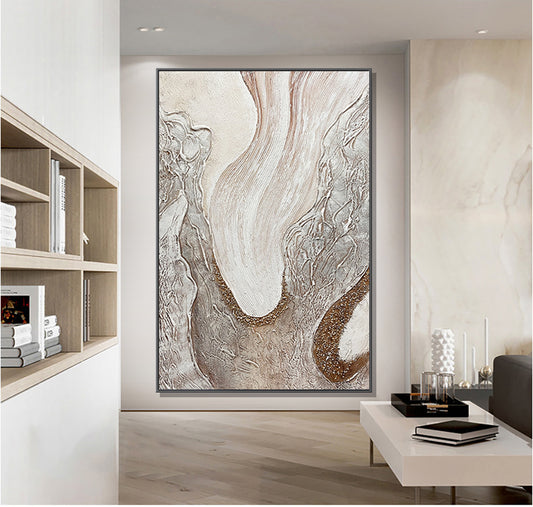 Hand painted New Large size Oil Paintings Art On Canvas For Home Living Room Decor,31inx47in,No Frame