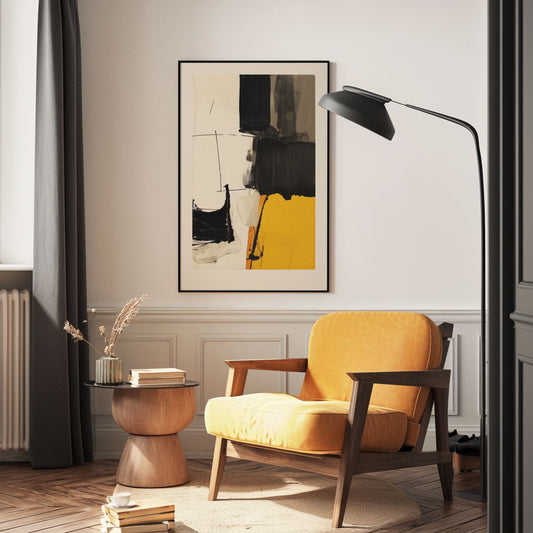 Minimalism Abstract Handmade Oil Painting Modern Home Living Room Decoration Painting,27inx54in,No Frame